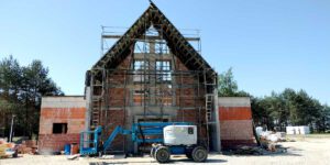 Realizacja budowy kaplicy - system wspornikowy BudoTECH | budosprzet.pl