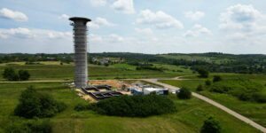 Realizacja wieży radarowej - system wspornikowy BudoTECH | budosprzet.pl